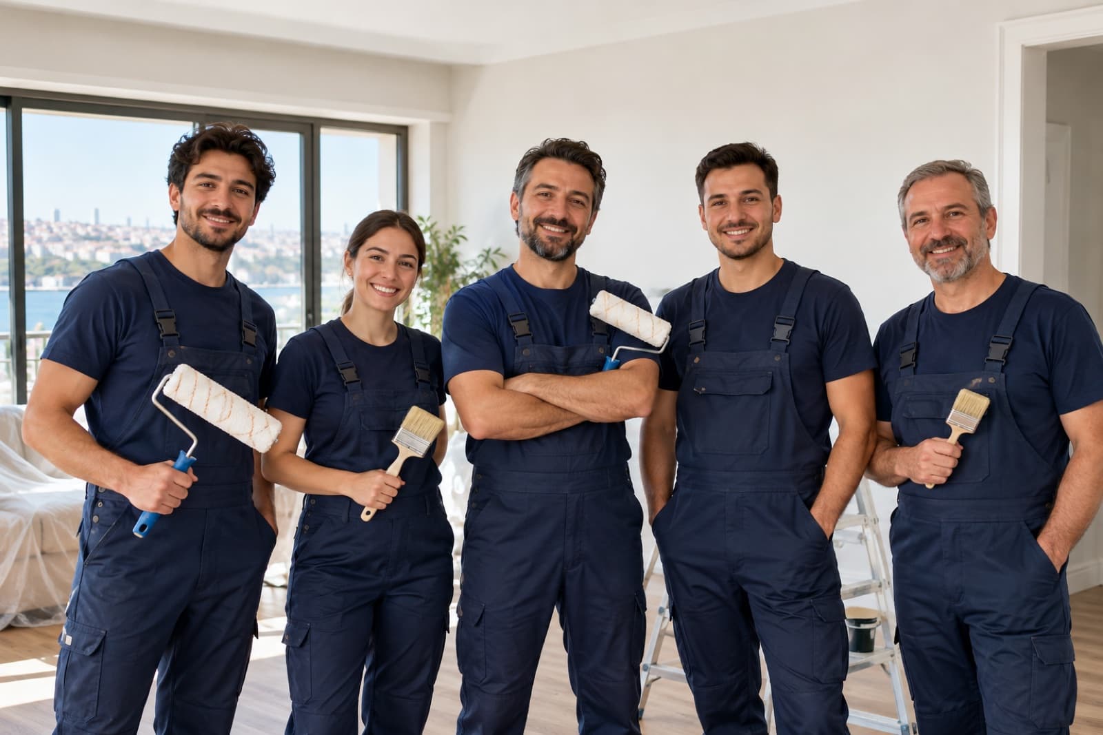 BoyacımGelsin boya ustaları ekibi